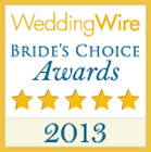 Wedding Wire Brides Choice Award 2013