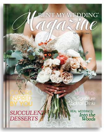 Rent My Wedding Magazine for ideas and inspiration