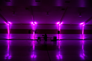 uplighting in gym after, before and after up lighting, gym uplighting, up lights, up lighting