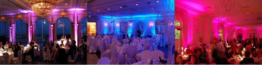 rent uplighting, nationwide up lights, wedding lighting