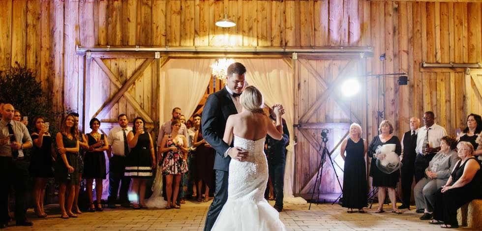 Barn uplighting in Colorado