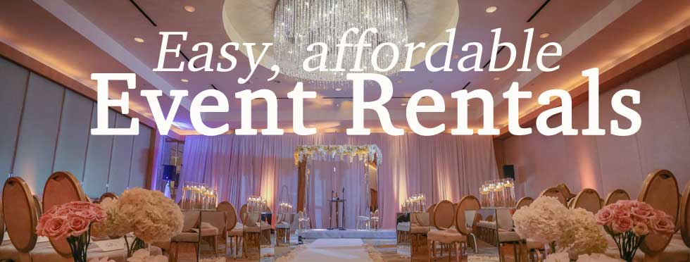 RENT MY WEDDING | Nationwide Event Rentals