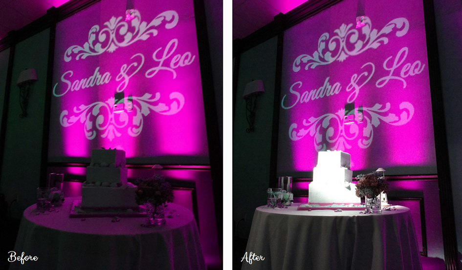 CAKE SPOTLIGHTS BEFORE AND AFTER! Rent online at