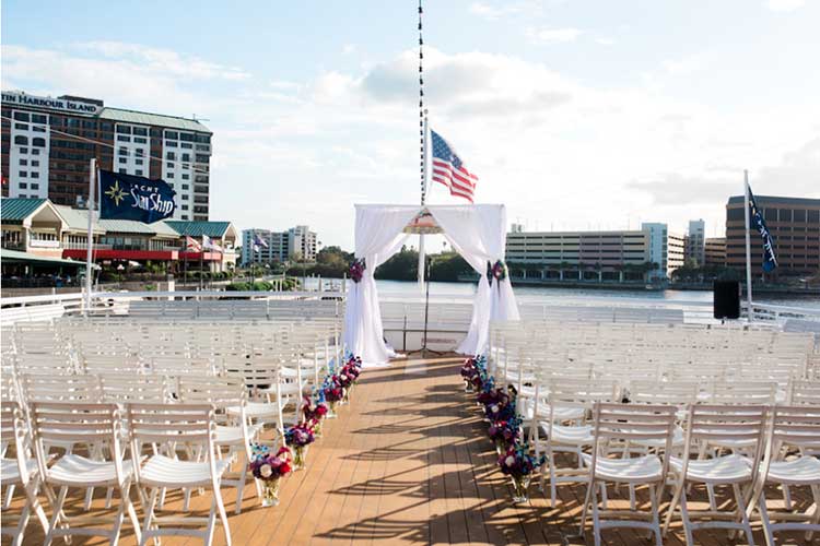 Outdoor Canopy Ceremony