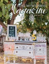 Summer 2018 Magazine Cover Rent My Wedding