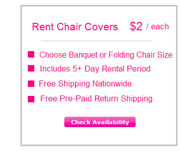 Chair cover rental prices hotsell