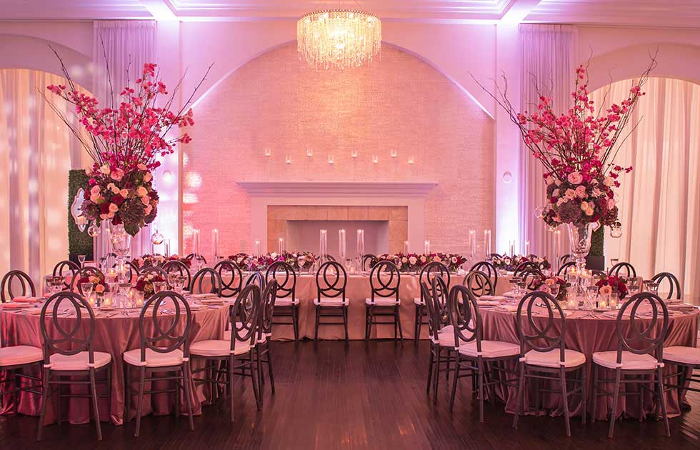 Red uplighting
