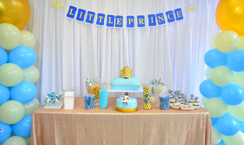 Baby shower backdrop