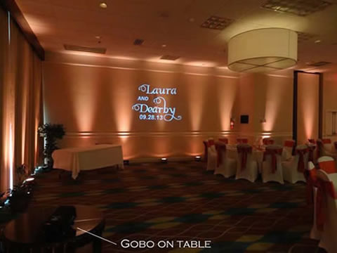 HOW TO SET UP MONOGRAM L IGHTING || FREE shipping nationwide with Rent My Wedding.  Easy DIY setup for all rentals.