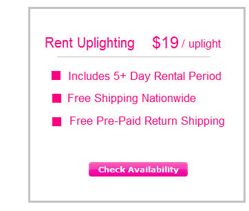 Rent Uplighting