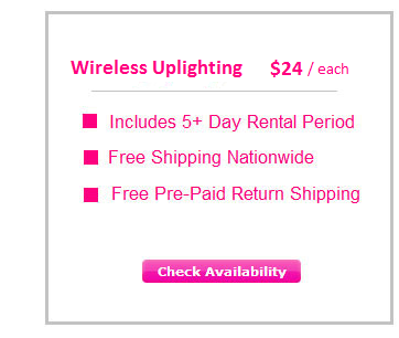Rent Uplighting